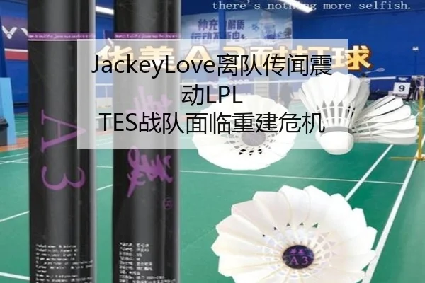 JackeyLove离队传闻震动LPL TES战队面临重建危机